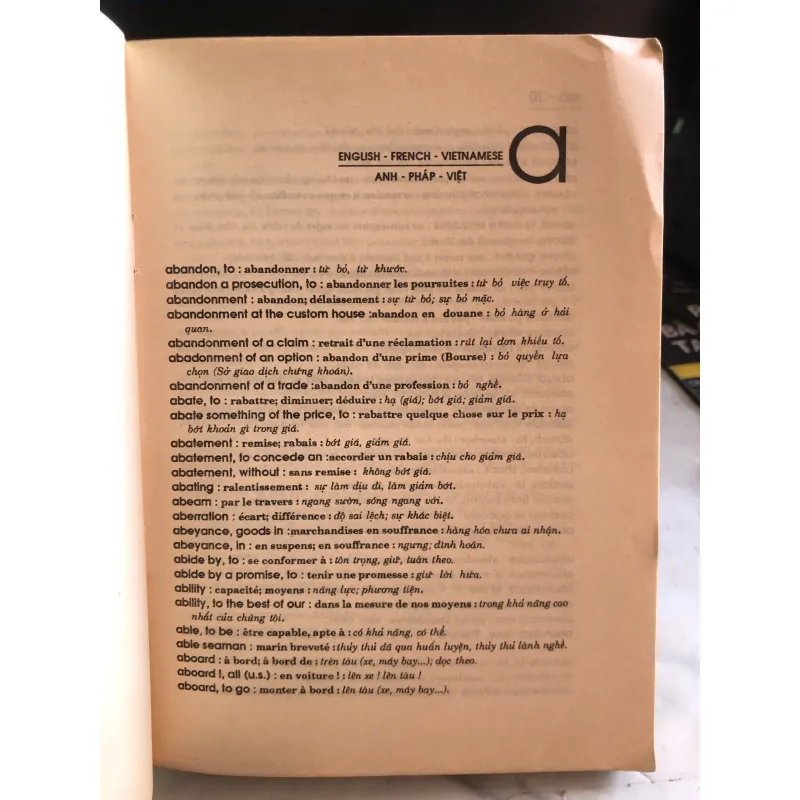 Từ điển thuật ngữ kinh doanh và đầu tư  1004187