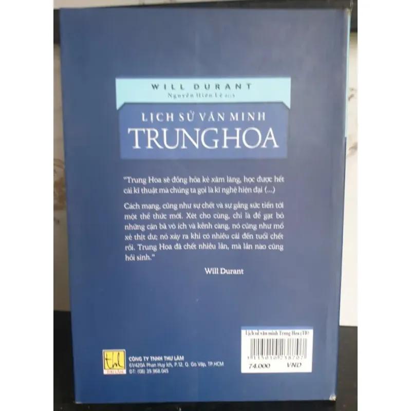 Lịch Sử Văn Minh Trung Hoa - Nguyễn Hiền Lê dịch 716632