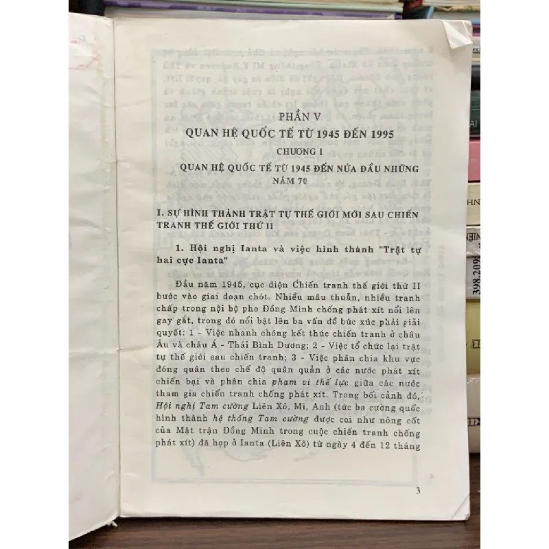 Lịch sử thế giới hiện đại từ 1945 đến 1995 Quyển A — Nguyễn Anh Thái 592594