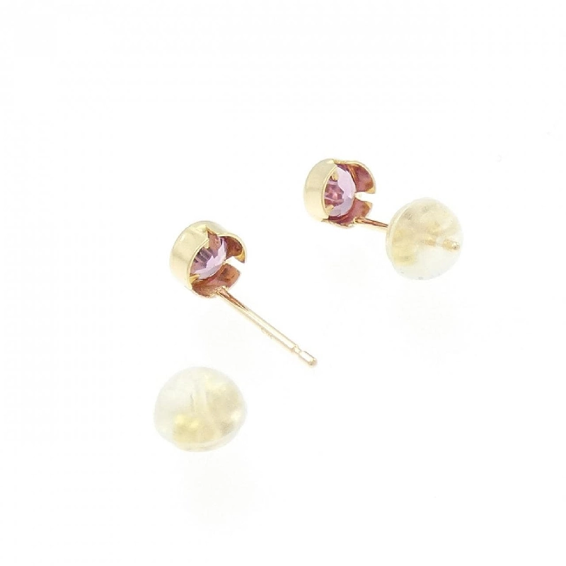 K18YG Garnet Bông tai - Hàng hiệu Chính hãng 871138