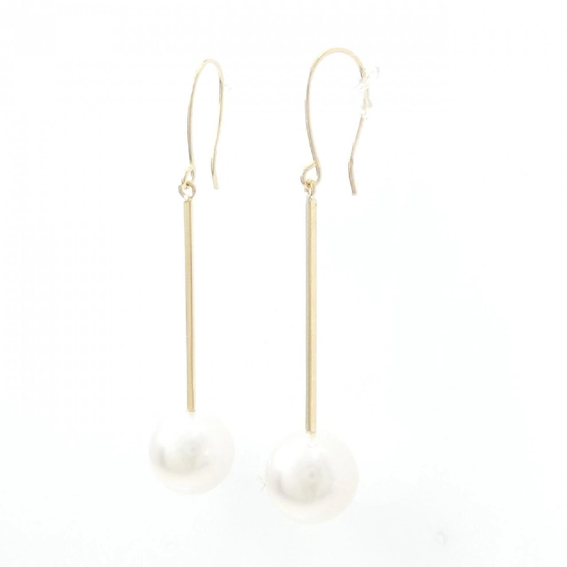 K18YG Bông tai ngọc trai Akoya 8.0mm - Hàng hiệu Chính hãng 868474