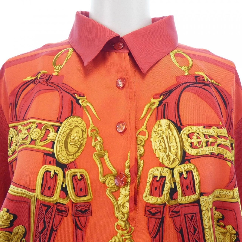 【Mã giảm giá】【Cổ điển】Áo HERMES 644602