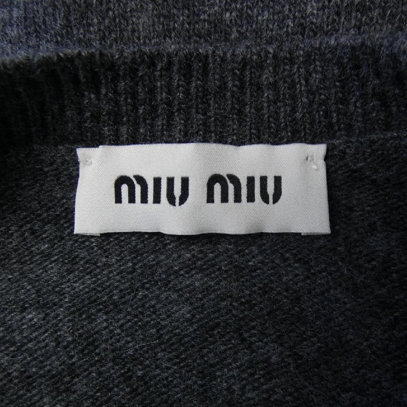MIU MIU MIU MIU Logo DNA02T SOOO 13WS Áo khoác cardigan 631990