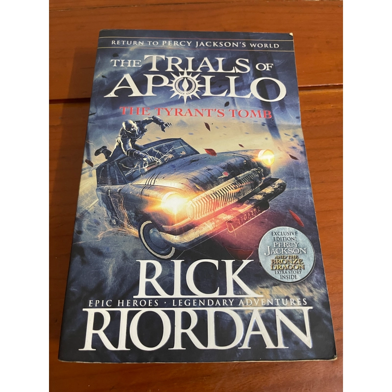 The trials of apollo The tyrant’s tomb Rick Riordan 539760