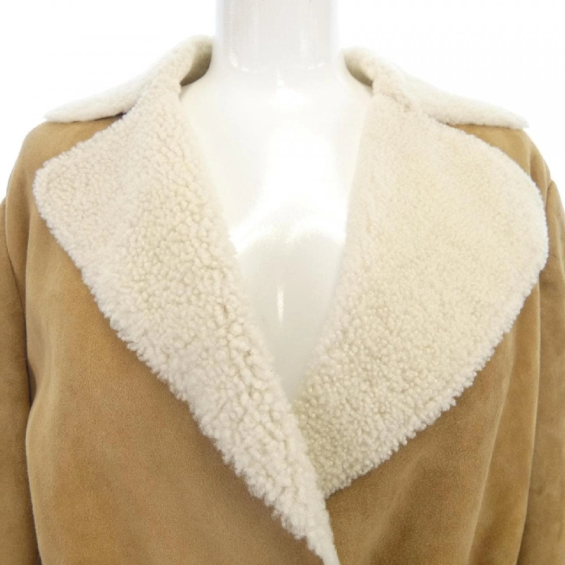 【Mã giảm giá】Áo khoác lông cừu Theory luxe 643776