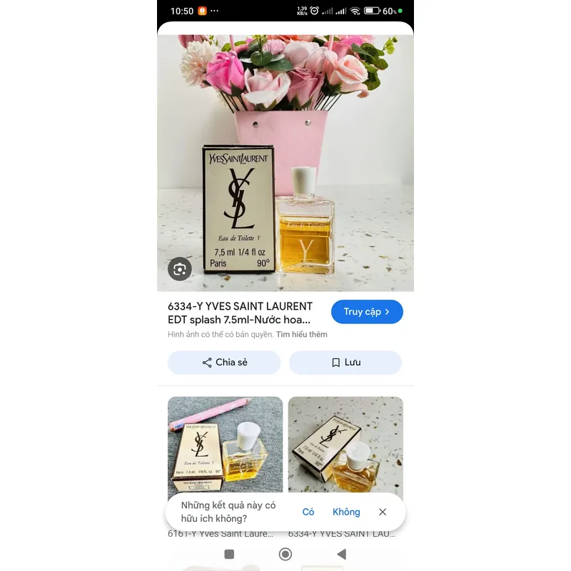 Nước hoa YSL  .. chai O7,5ml  716174