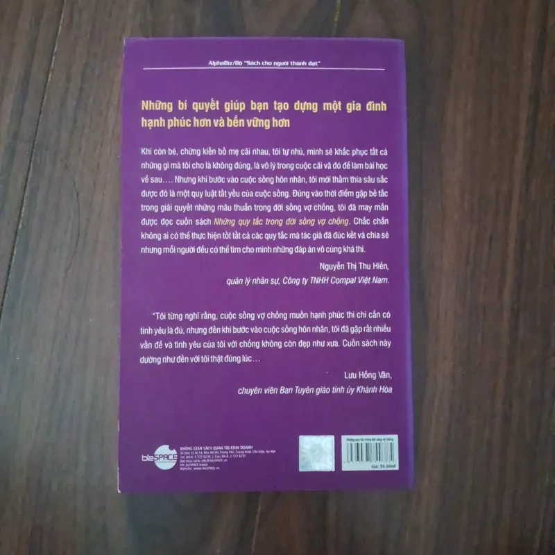 Những qui tắc trong đời sống vợ chồng 593210