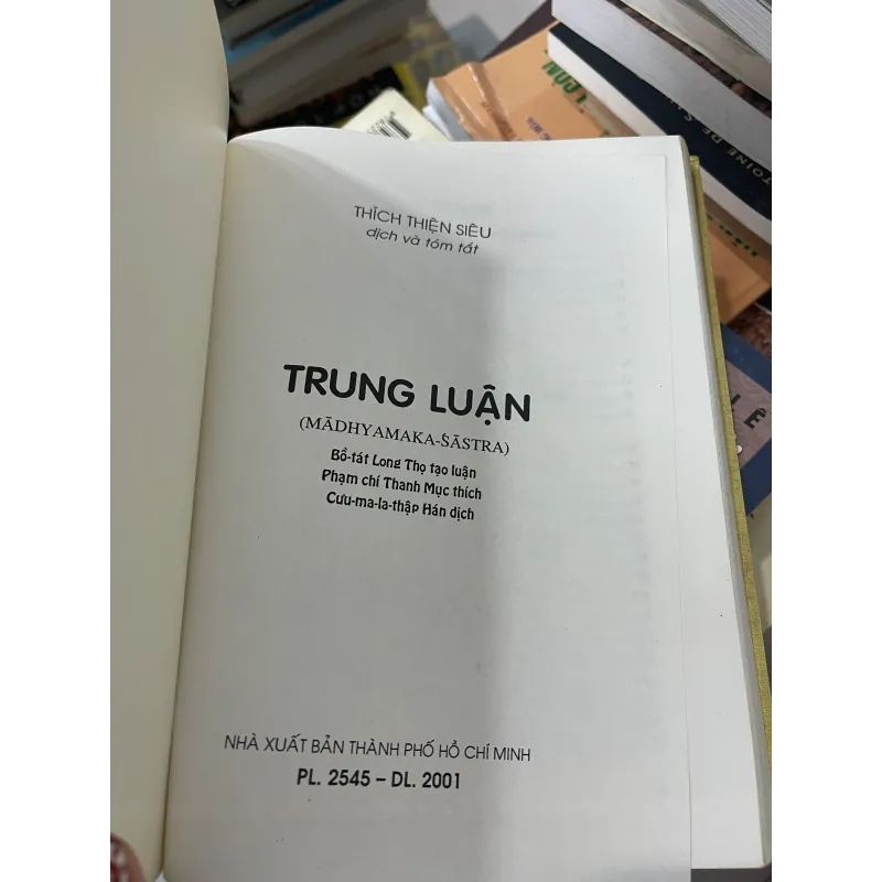 TRUNG LUẬN - THÍCH THIỆN SIÊU dịch  1021154