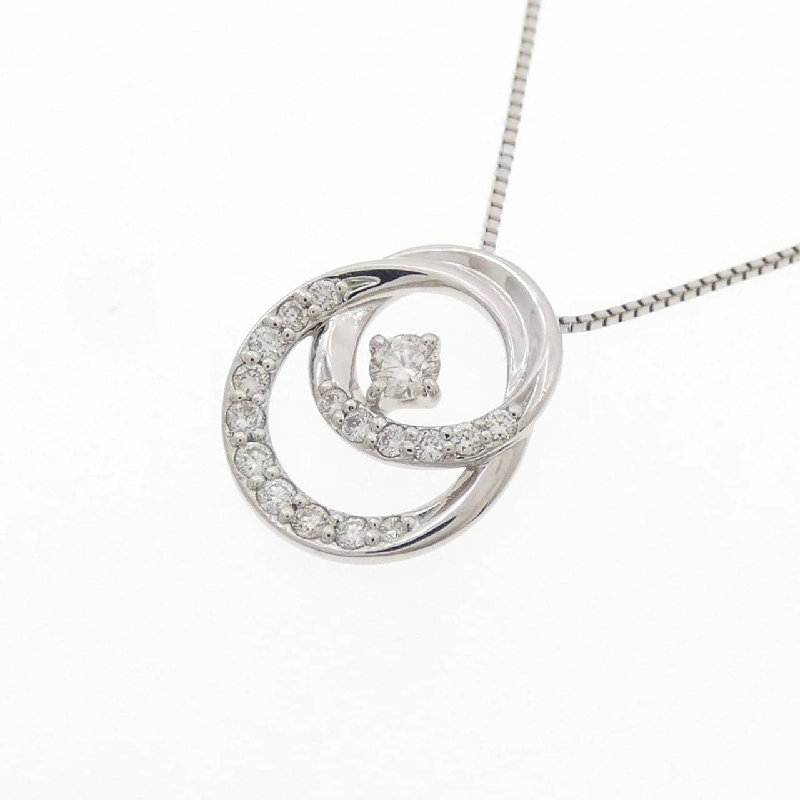 Dây chuyền kim cương PT900/PT850 0.16CT - Hàng hiệu Chính hãng 860143