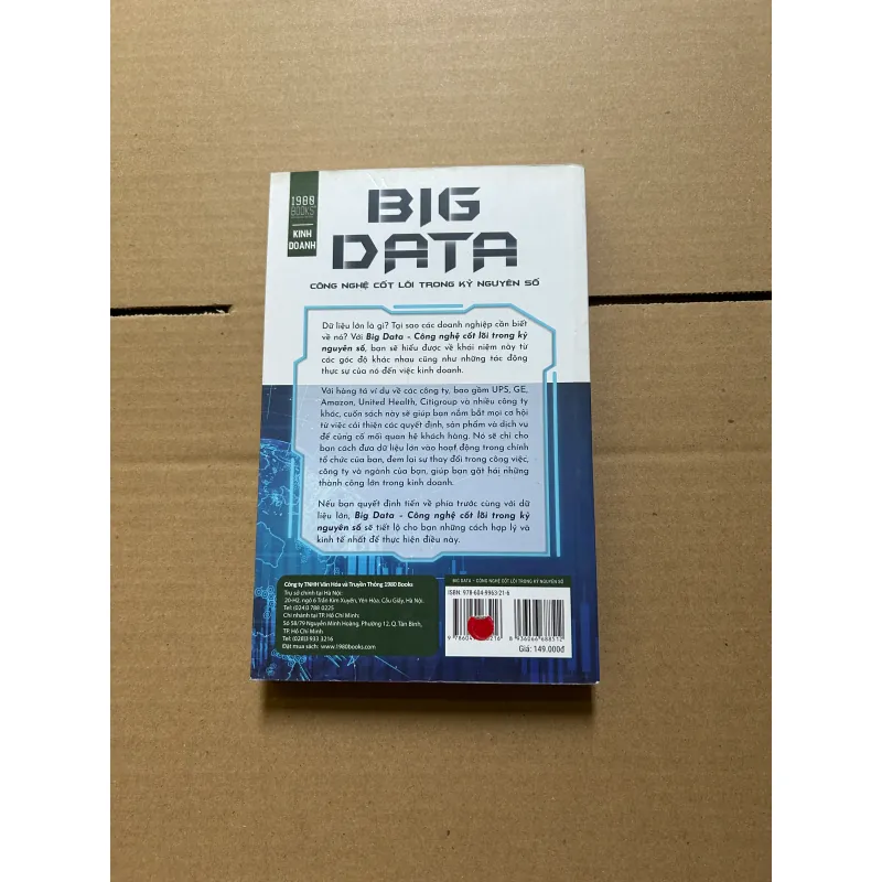Big Data - Công nghệ cót loux trong kỷ nguyên số - Thomas Davenport 789000