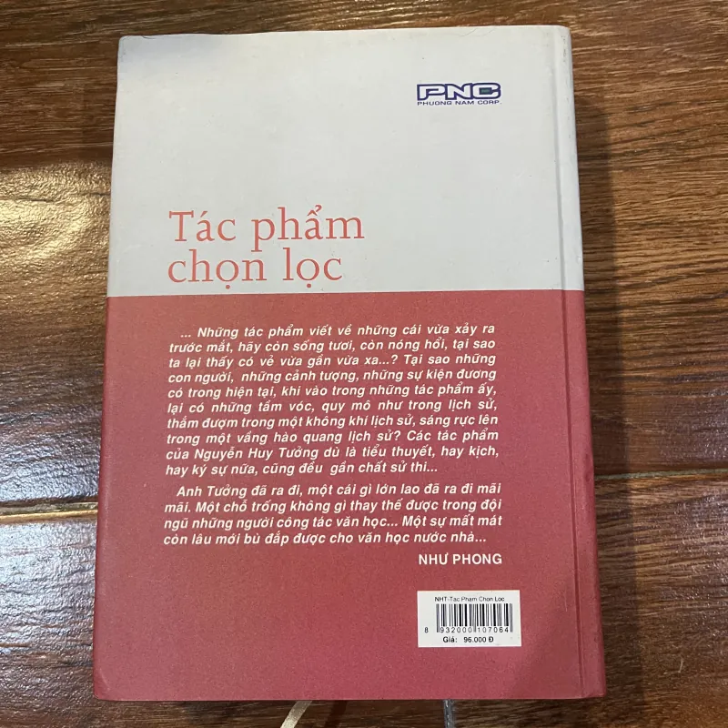 Tác phẩm chọn lọc - Nguyễn Huy Tưởng (t4) 971092