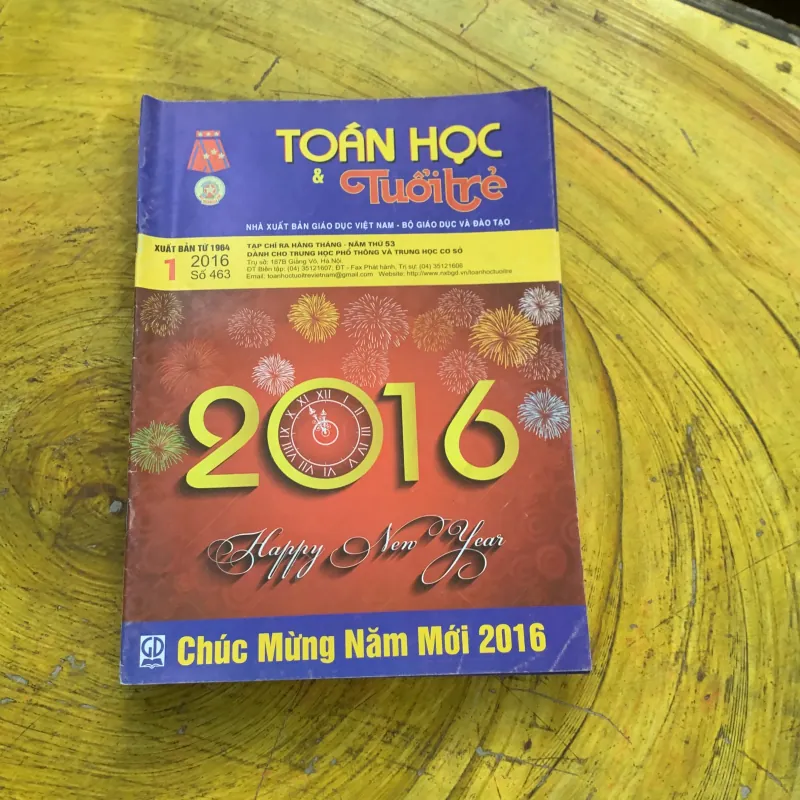 COMBO BÁO TOÁN HỌC & TUỔI TRẺ NĂM 2016 full 12 số  760746