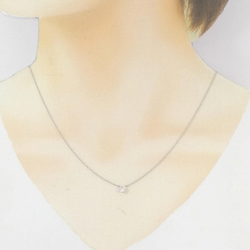 Dây chuyền kim cương Solitaire PT850 0.17CT - Hàng hiệu Authentic 861667