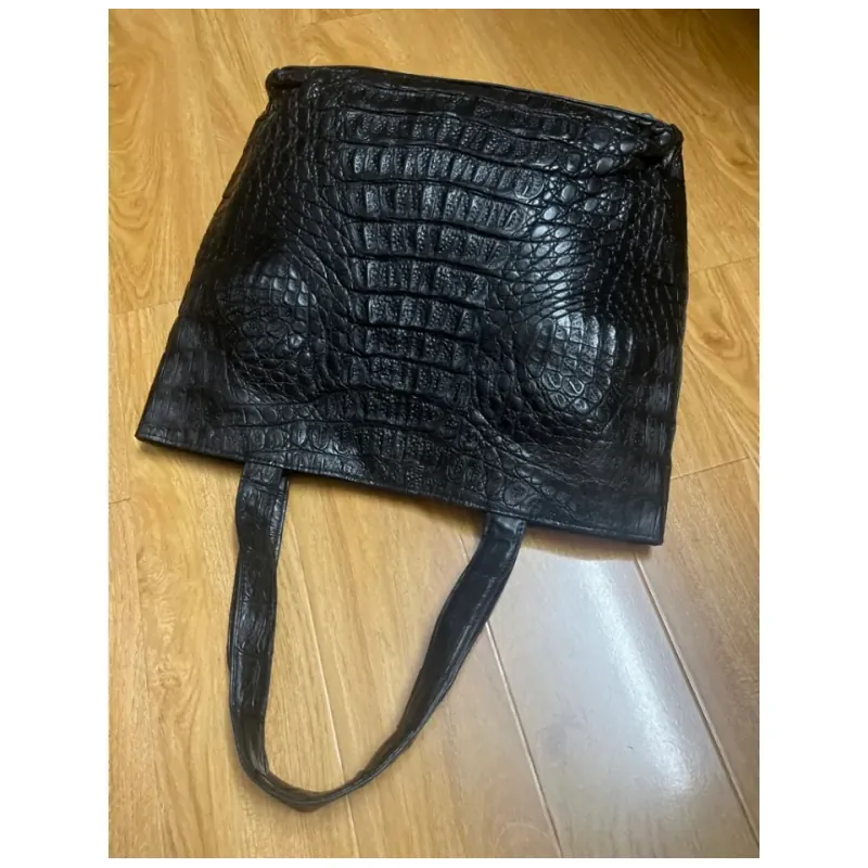 Túi tote nữ size 28/36*28*10 da cá 2hand 925723