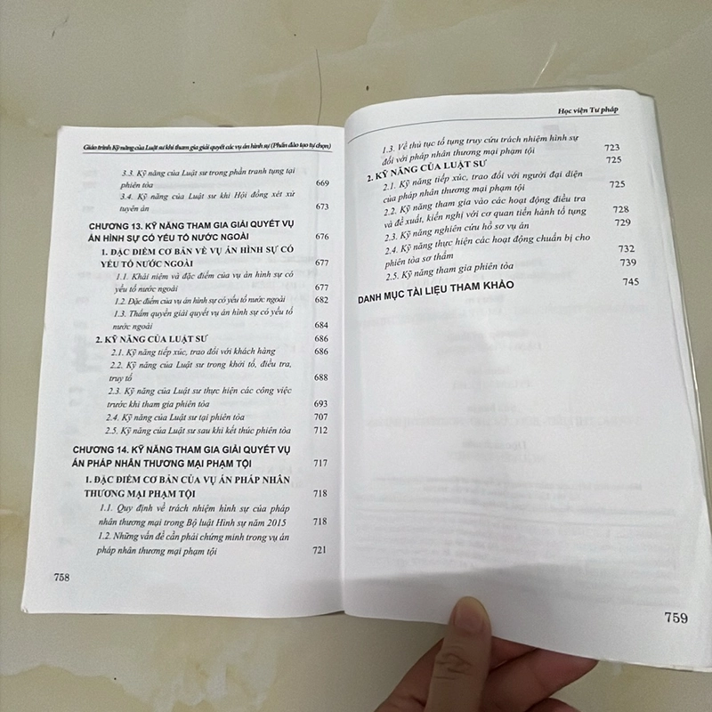 Kỹ năng của luật sư khi tham gia giải quyết các vụ án hình sự - Phần tự chọn 299867