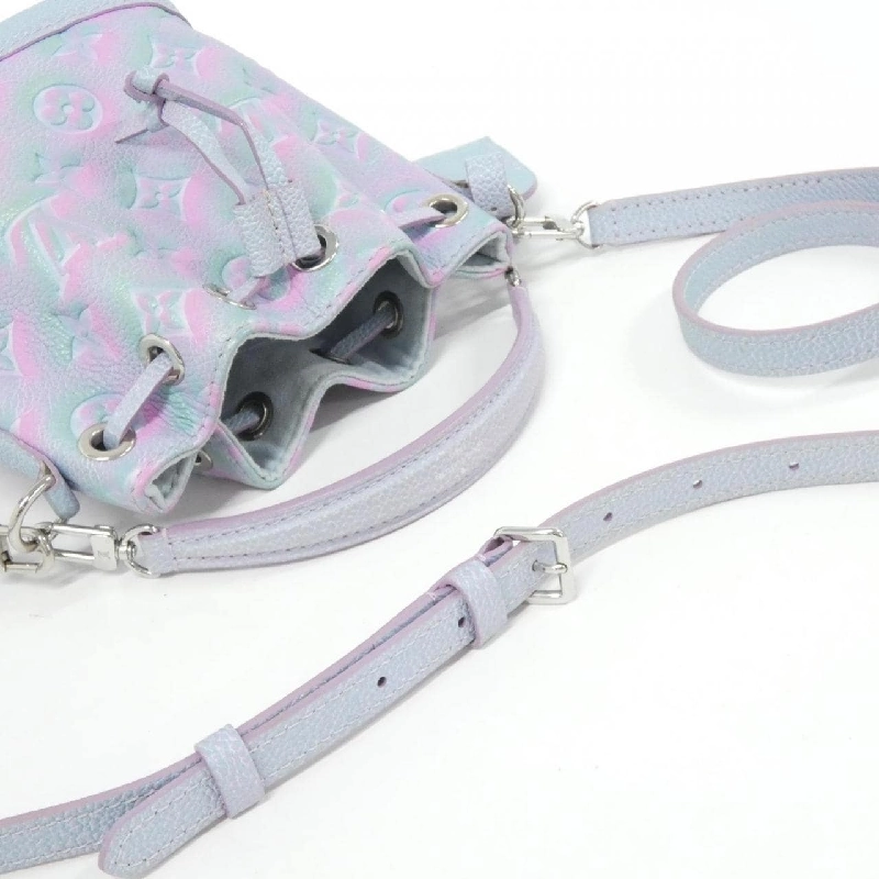 Túi đeo vai Louis Vuitton Monogram Empreinte (Summer Stardust) Nano Noé M81626 - Hàng hiệu Chính hãng 801823