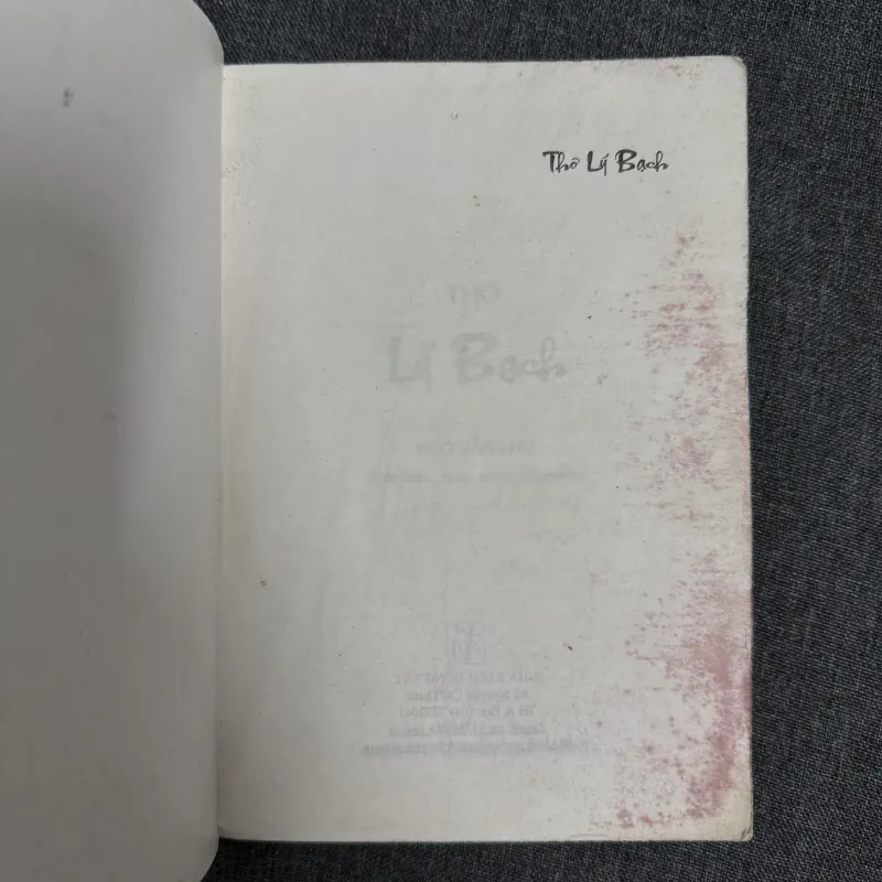 Thơ Lý Bạch - Ngô Văn Phú sưu tầm, biên soạn, dịch thơ 790740