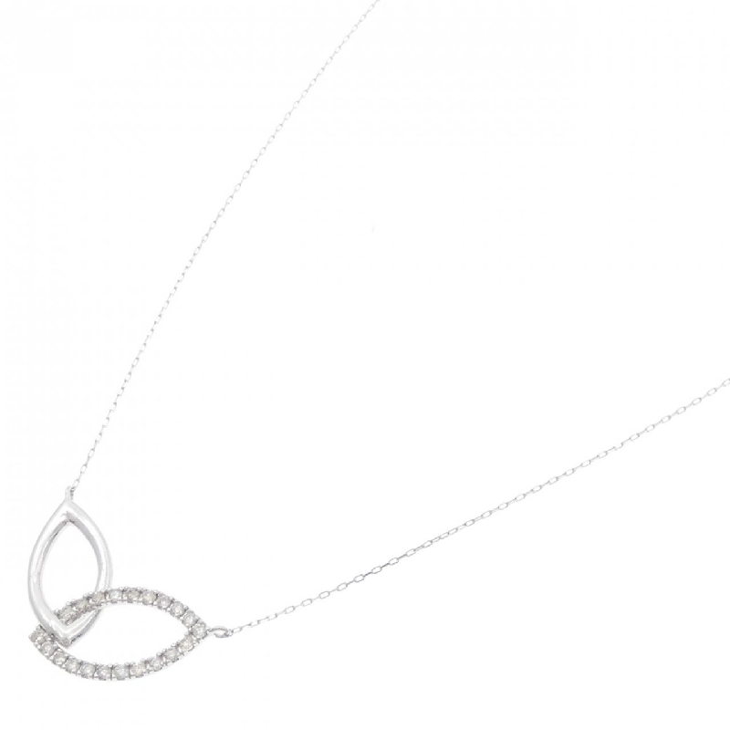 K18WG Dây chuyền kim cương 0.20CT - Hàng hiệu Chính hãng 861640