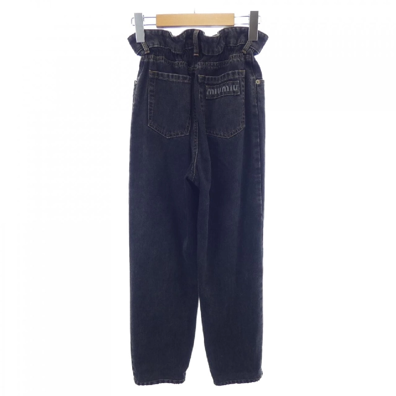 MIU MIU MIU MIU Logo GWP329 XFU Jeans 650046