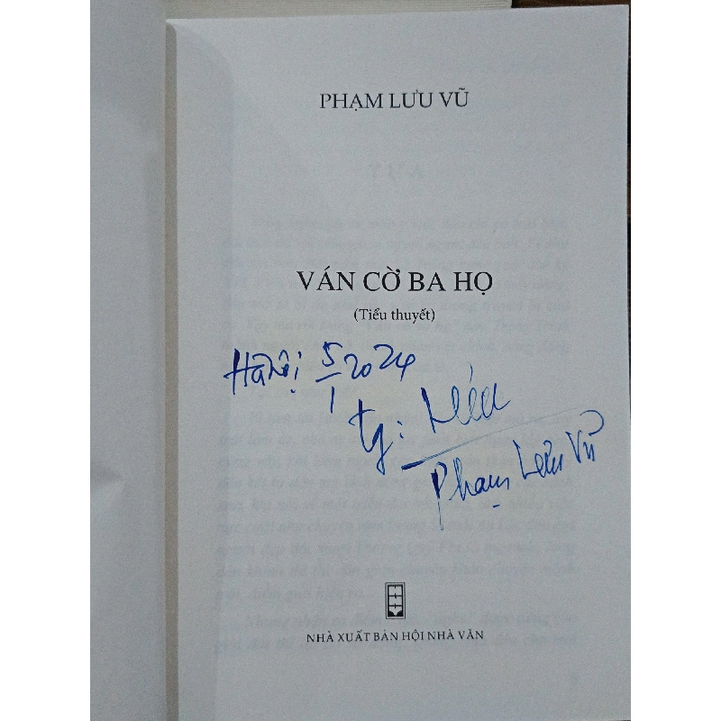 Ván cờ ba họ - Phạm Lưu Vũ 787807