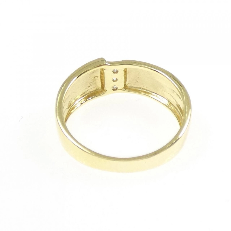 Nhẫn kim cương K18YG 0.03CT 669698