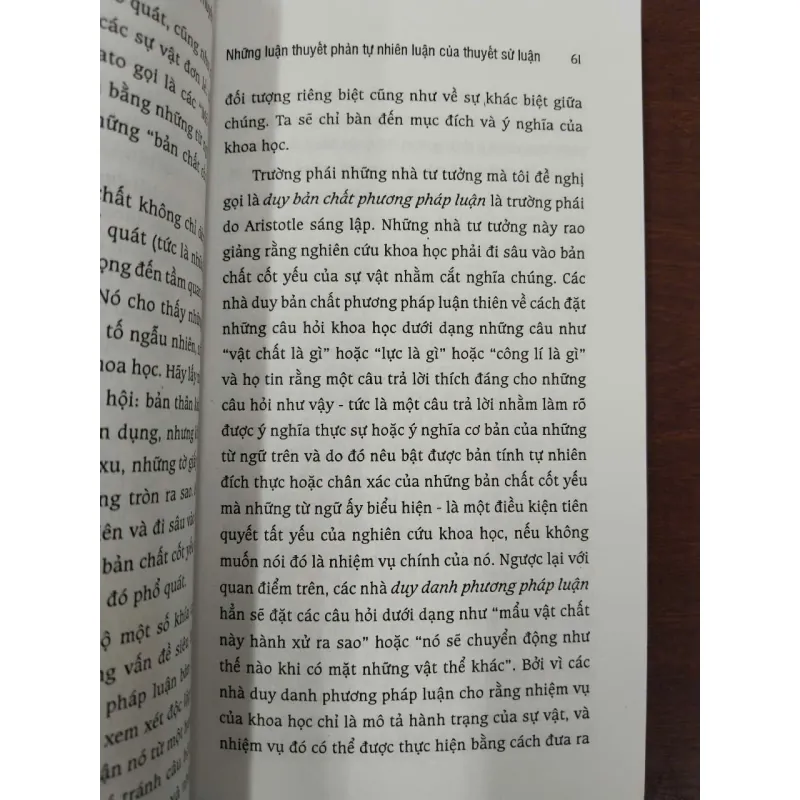 SỰ NGHÈO NÀN CỦA THUYẾT SỬ LUẬN - KARL POPPER (CHU LAN ĐÌNH dịch) 994643