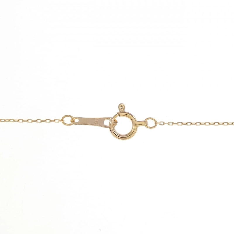 K18PG Dây chuyền kim cương hình ruy băng 0.05CT - Hàng hiệu Chính hãng 862553