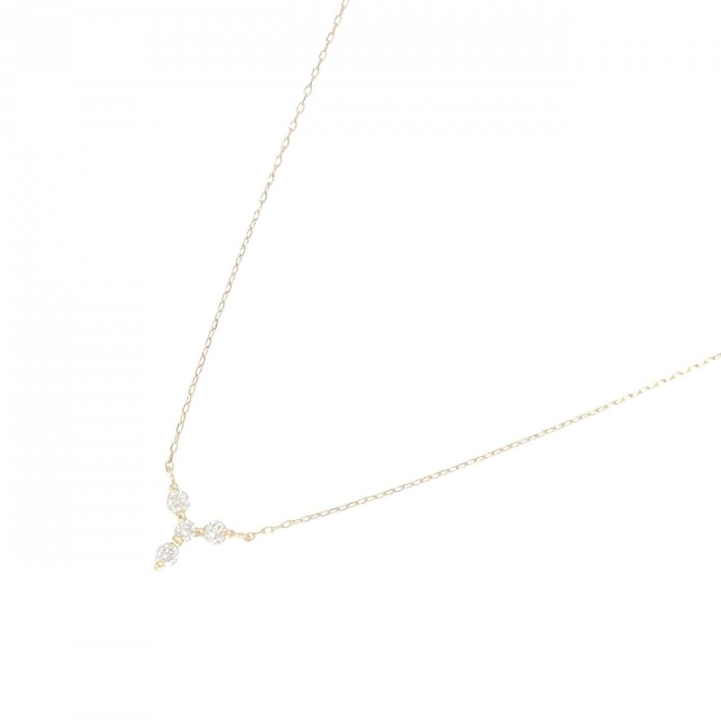 K18YG Dây chuyền kim cương 0.10CT - Hàng hiệu Chính hãng 861781