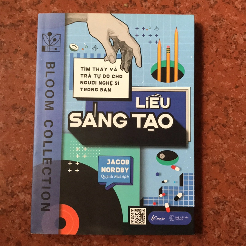 Sách Liều sáng tạo tìm thấy và trả tự do cho người nghệ sĩ trong bạn  337395