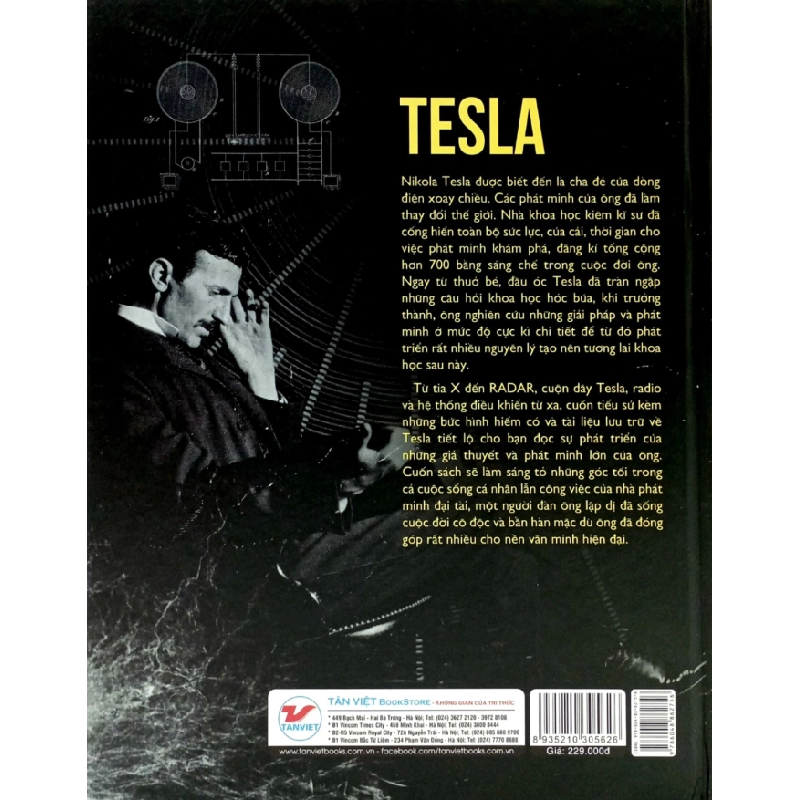 Những Trí Tuệ Vĩ Đại - Tesla Nhà Phát Minh, Cha Đẻ Của Dòng Điện Xoay Chiều (Bìa Cứng) - Tiến Sĩ Richard Gunderman 295977