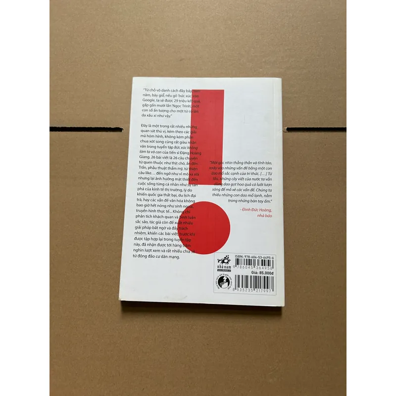 Bức xúc không làm ta vô can- Đặng Hoàng Giang 731901