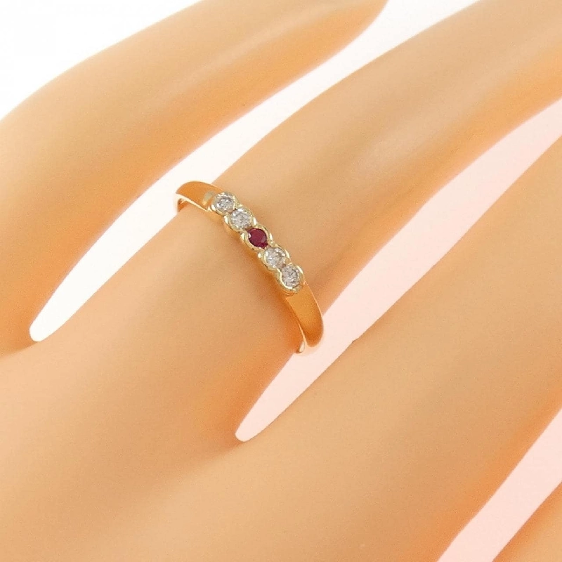 Nhẫn Ruby K18YG - Hàng hiệu Chính hãng 854690