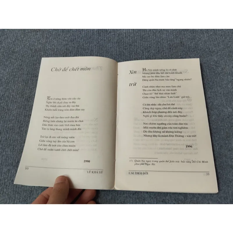 CÁI THÓI ĐỜI. THƠ TRÀO PHÚNG - LÊ KHẢ SỸ 717897