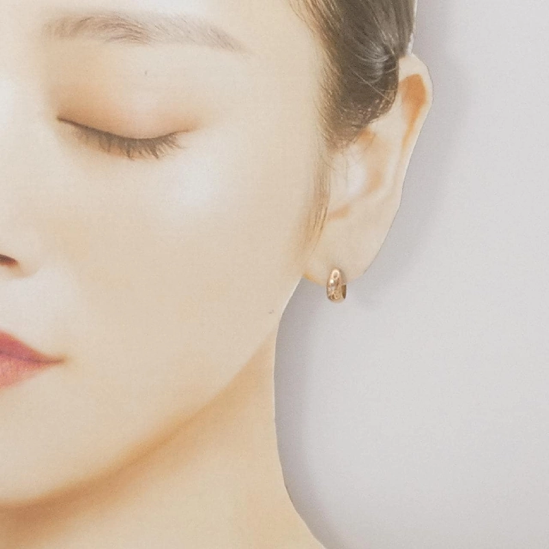 K18PG Bông tai hoa - Hàng hiệu Authentic 870339