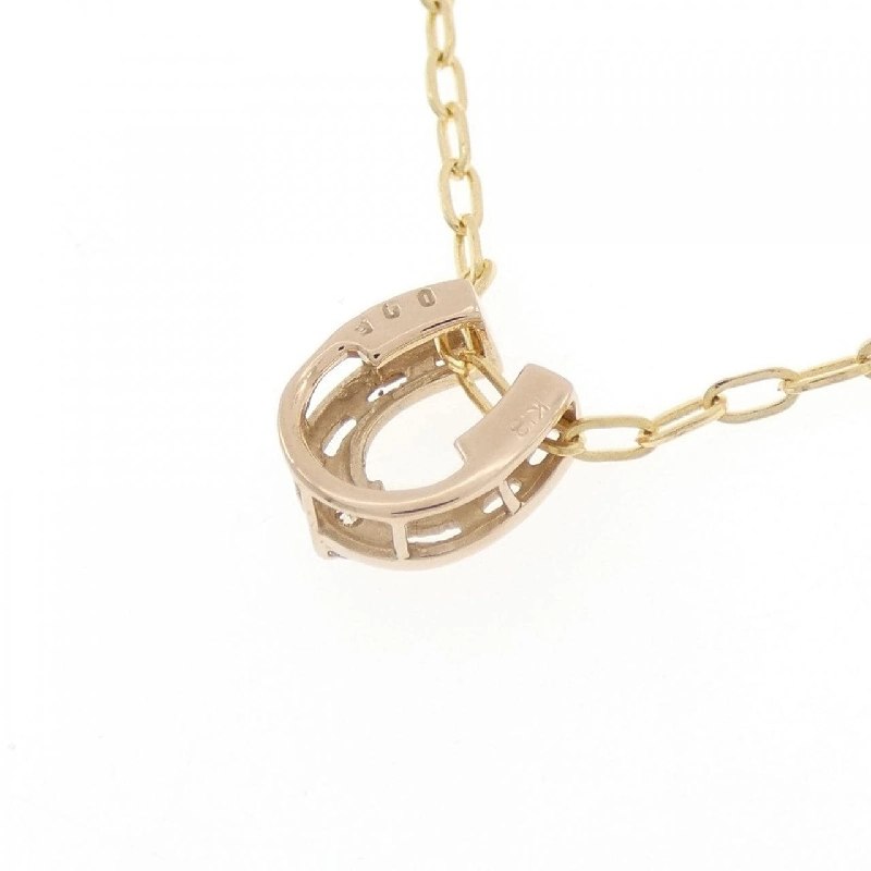 K18PG/K18YG Mặt dây chuyền hình móng ngựa kim cương 0.05CT - Hàng hiệu Chính hãng 859120