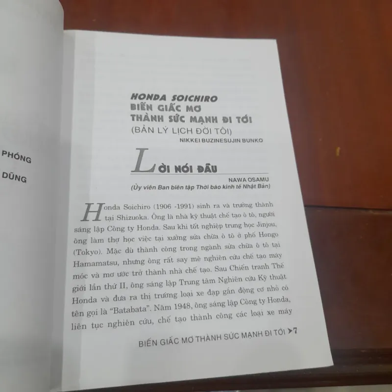 Honda Soichiro - BIẾN GIẤC MƠ THÀNH SỨC MẠNH ĐI TỚI 753672