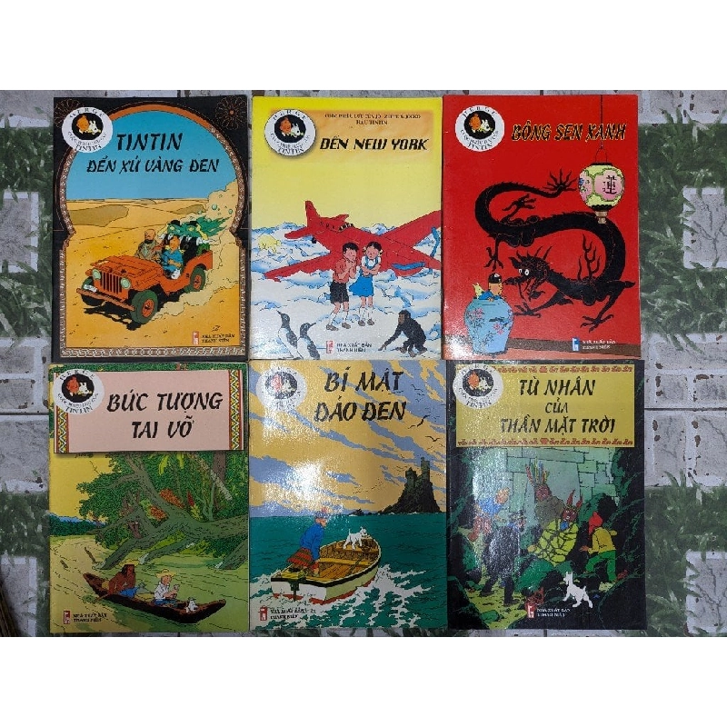 TRUYỆN TRANH CUỘC PHIÊU LƯU CỦA TINTIN ( TRỌN BỘ ) 183359