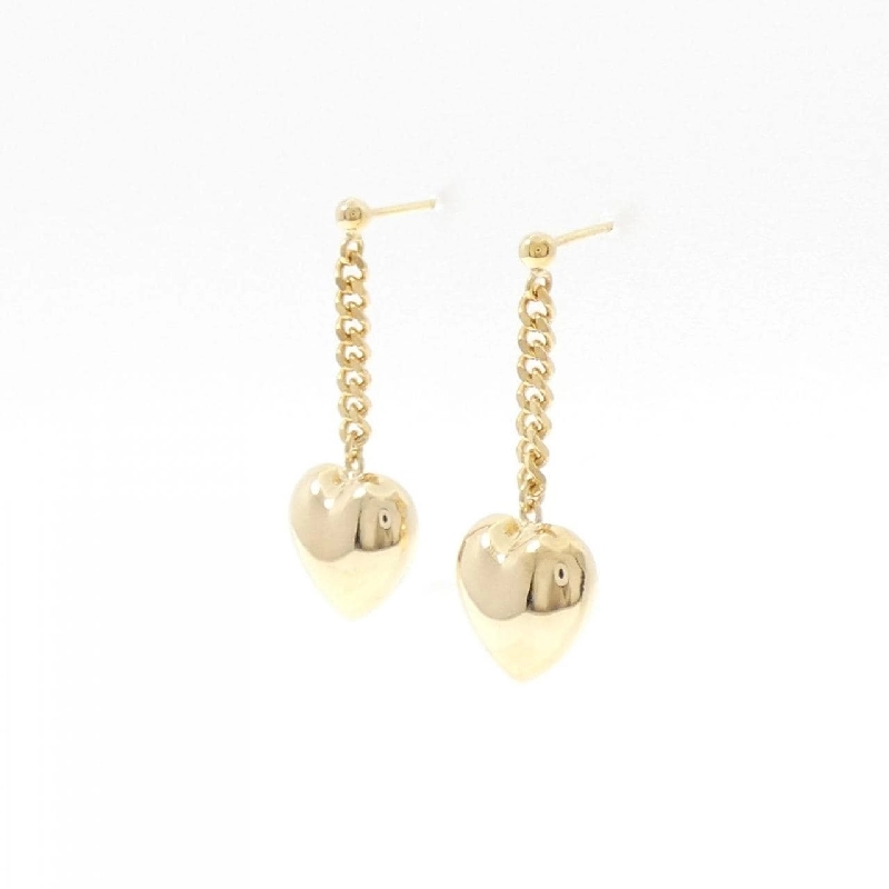 K18YG Bông tai hình trái tim - Hàng hiệu Authentic 871360