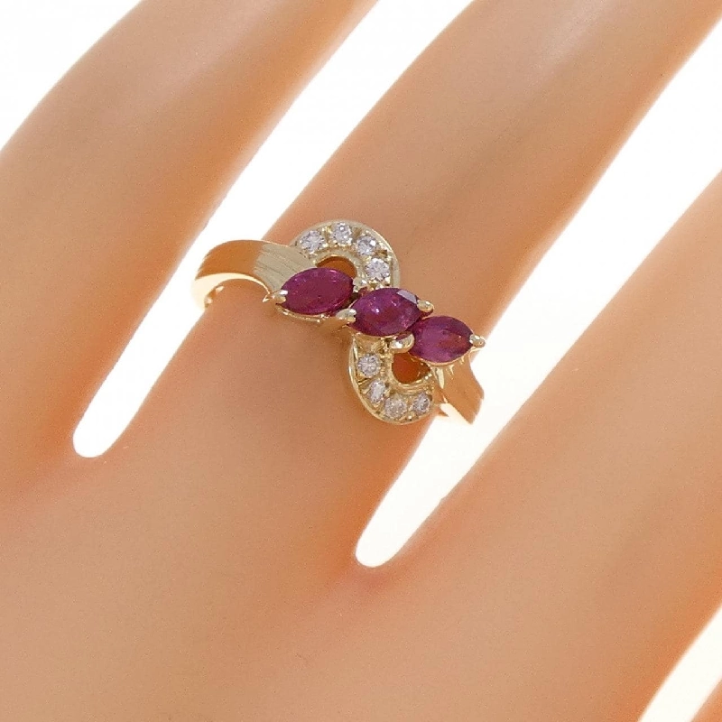 Nhẫn Ruby 14KTYG 0.55CT - Hàng hiệu Chính hãng 848256