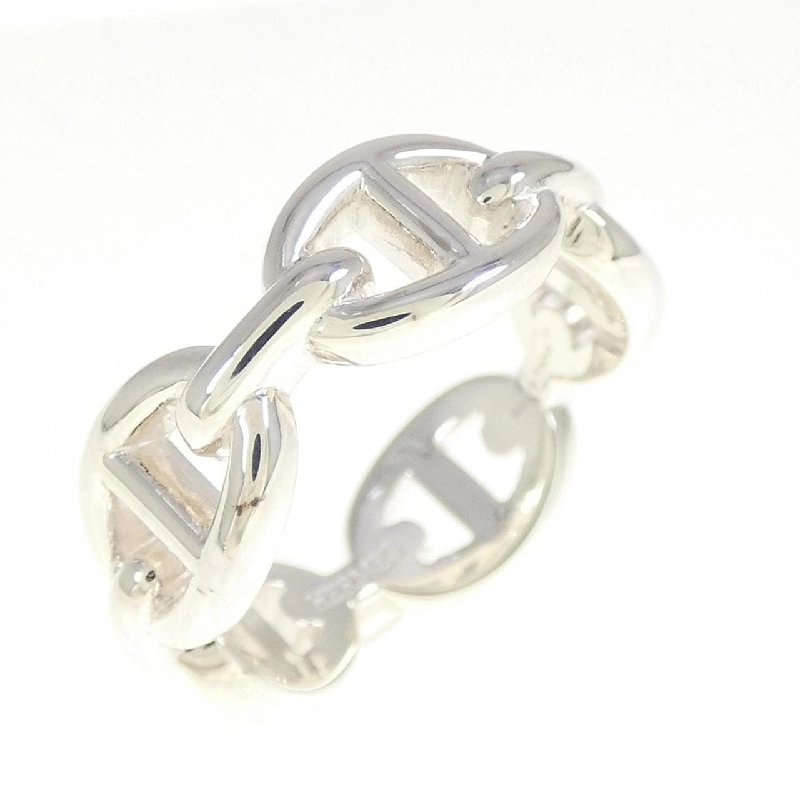 Nhẫn Hàng hiệu Authentic Hermès Chaine d'Ancre 838845