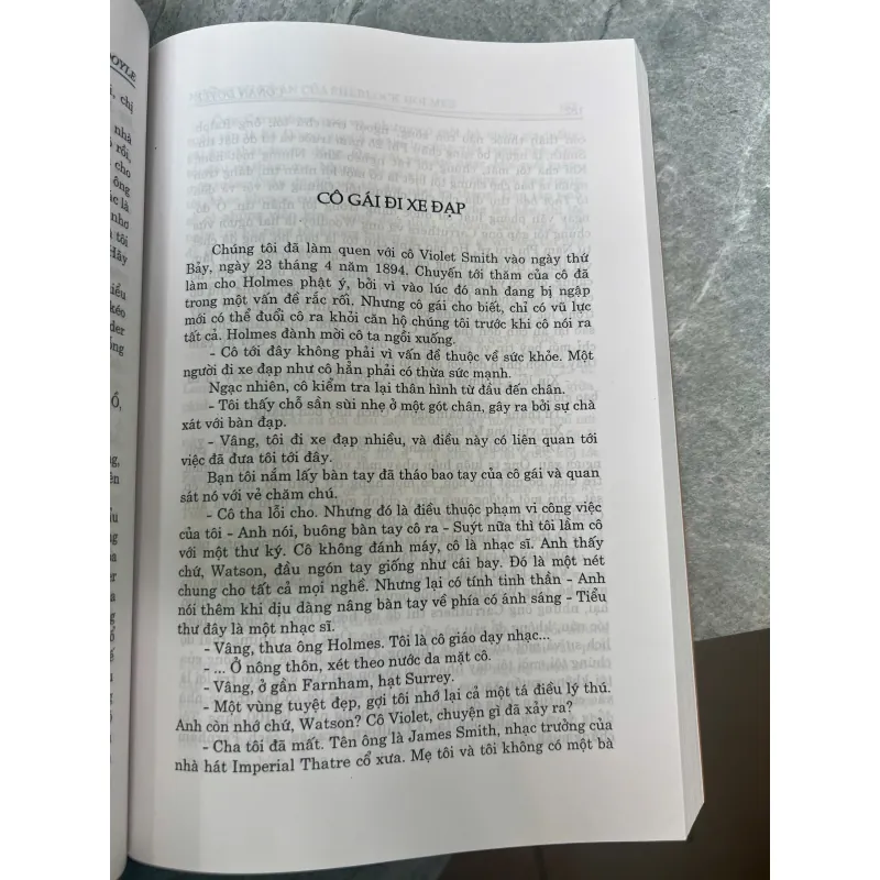 NHỮNG VỤ KỲ ÁN CỦA SHERLOCK HOLMS - CONAN DOYLE 1002309