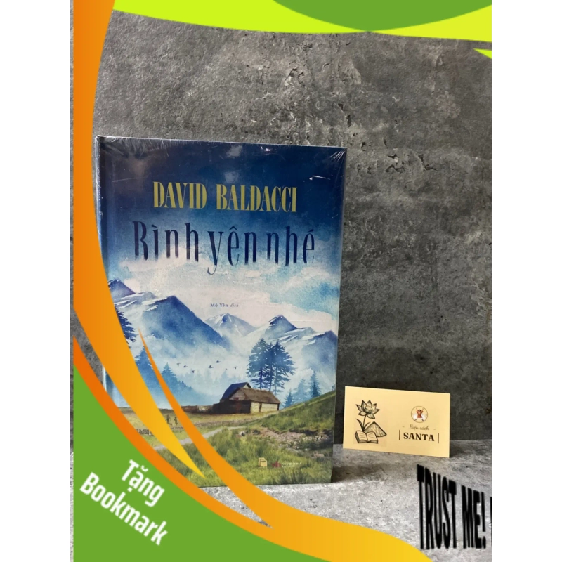 (TẶNG BOOKMARK) Bình Yên Nhé - David Baldacci (bìa cứng,nguyên seal) Sách văn học RBK0302 939773