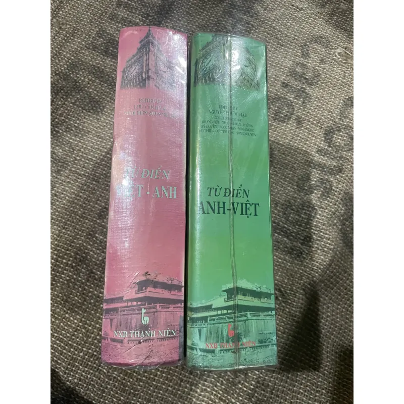 Từ điển Anh Việt ; Việt Anh ; 2 cuốn sách dày  1030063