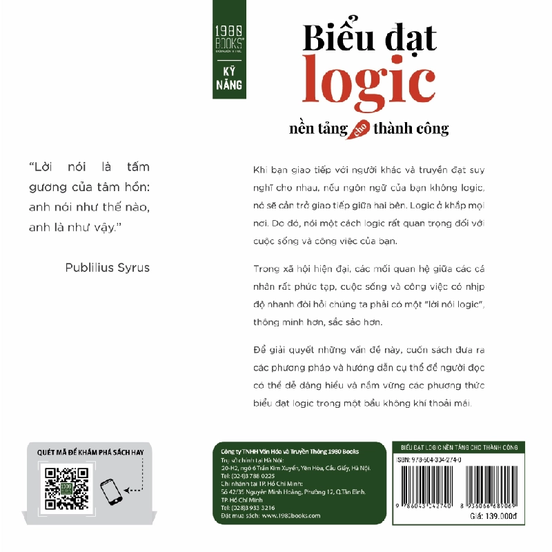 Biểu Đạt Logic Nền Tảng Cho Thành Công - Lưu Lâm 331648