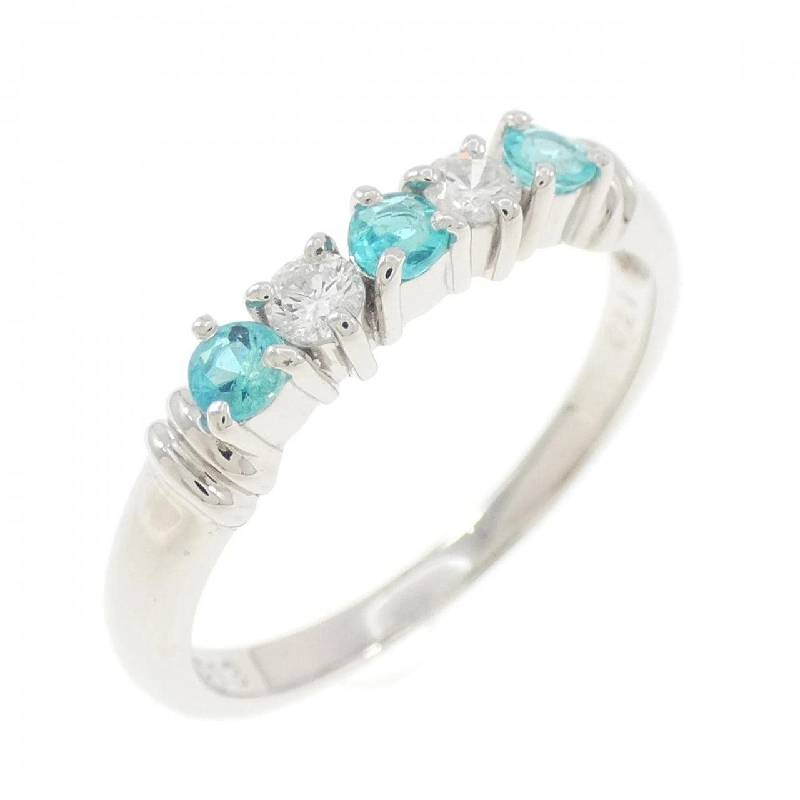 Nhẫn Paraiba Tourmaline PT900 0.21CT - Hàng hiệu Chính hãng 847753