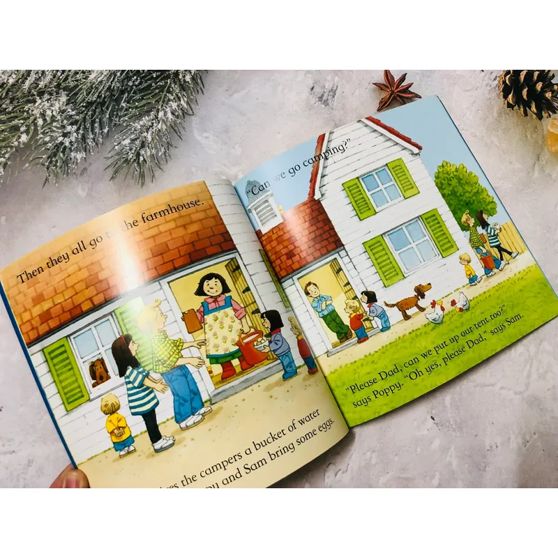 Set 6 𝐔𝐬𝐛𝐨𝐫𝐧𝐞 𝐅𝐚𝐫𝐦𝐲𝐚𝐫𝐝 𝐓𝐚𝐥𝐞𝐬 Cuộc sống vui nhộn ở nông trại Apple Tree 706194