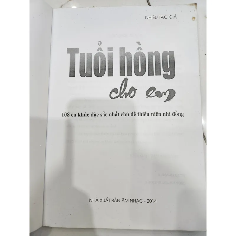 Tuổi hồng cho em - 108 ca khúc đặc sắc chủ đề thiếu niên nhi đồng 726966