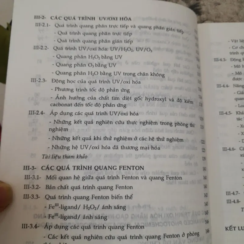 Quá trình OXY HÓA NÂNG CAO trong Xử lý Nước và Nước thải. Giáo sư TSKH Trần Mạnh Trí  577706