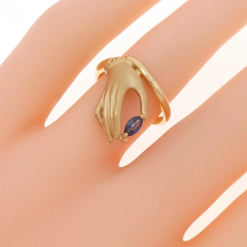 Nhẫn Sapphire K18YG 670076