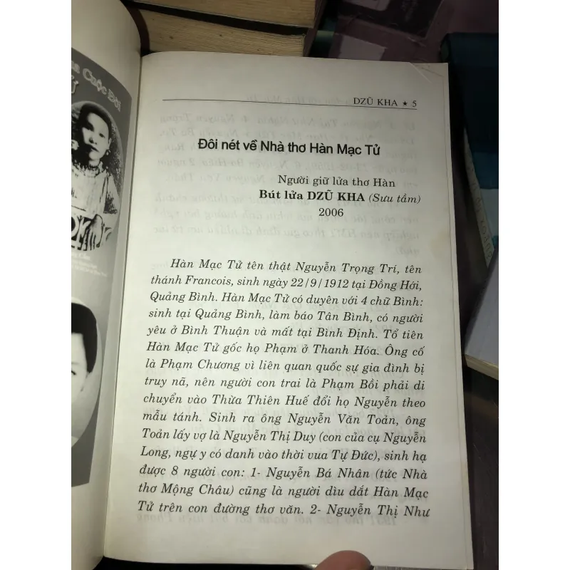 Hành trình đến với Hàn Mạc Tử - Dzũ Kha 1019127